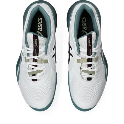 Asics Gel-Resolution X Men's - White/Dark Aubergine