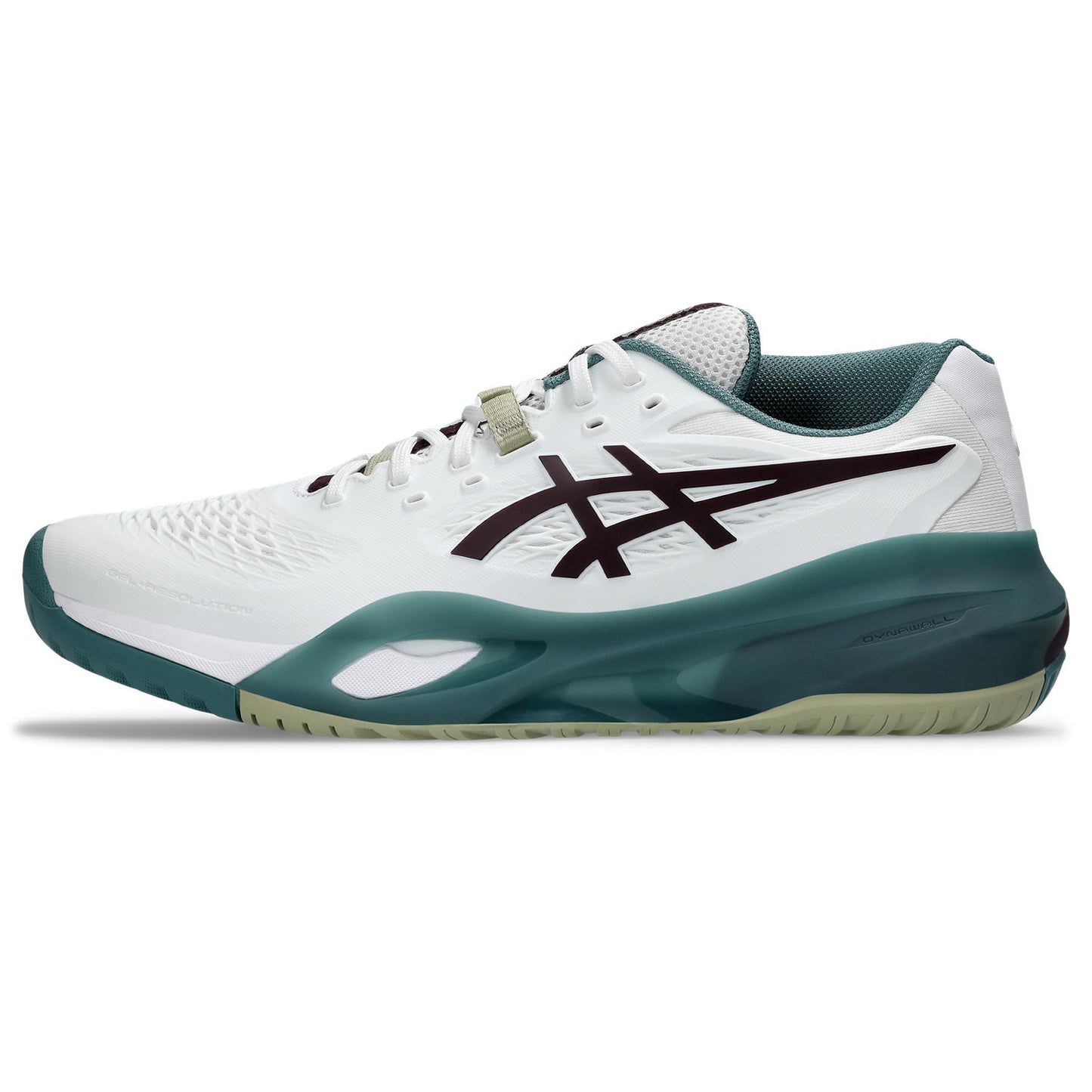 Asics Gel-Resolution X Men's - White/Dark Aubergine