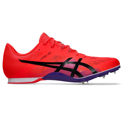 Asics Hyper MD 8 Spike -Flash Red/Black