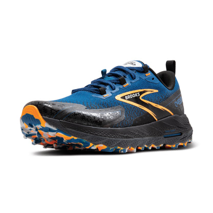 Brooks Cascadia 18 Men's - Blue Sapphire/Black/Orange