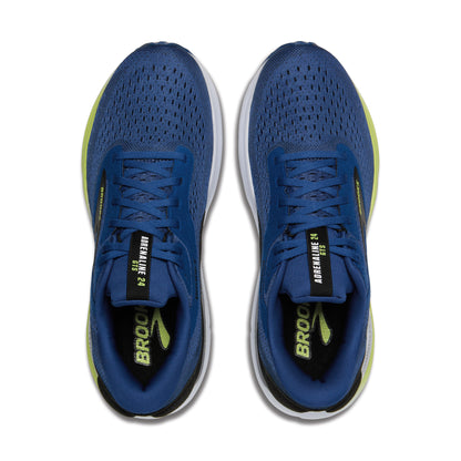 Brooks Adrenaline GTS 24 Men's -Navy Peony/Black/Acid Lime