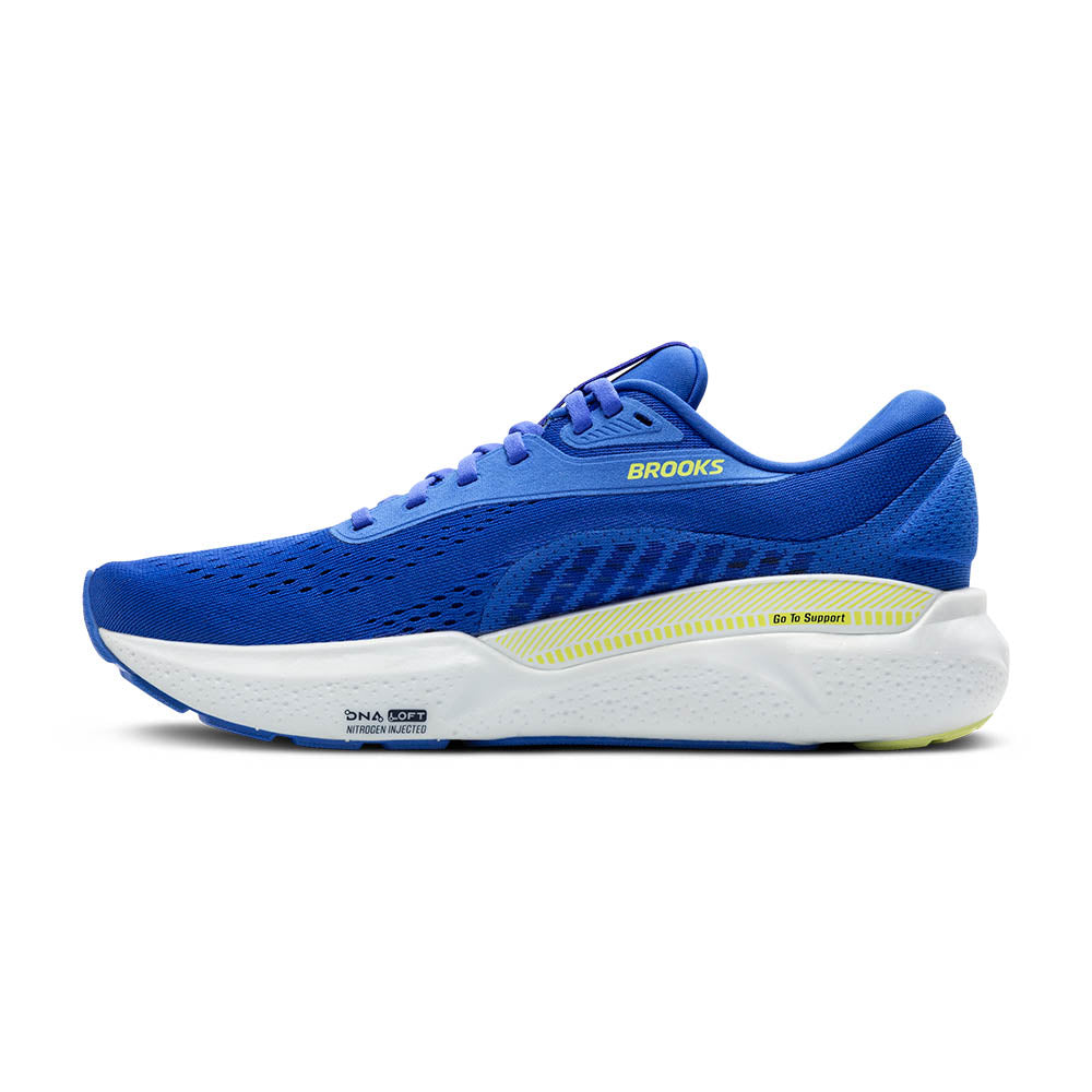 Brooks Adrenaline GTS 24 2E Men's - Cobalt/Neo Yellow/Peacoat