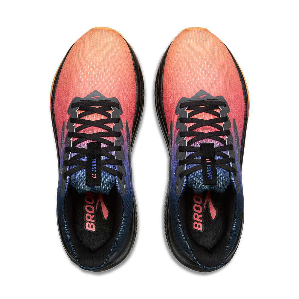 Brooks Ghost 17 Men's- Night/Blue/Papaya