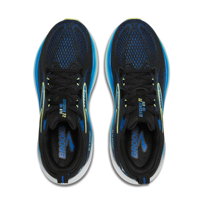 Brooks Glycerin 22 Men's - Black/Cobalt/Neo Yellow