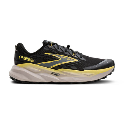 Brooks Cascadia 19 Men's - Black/Yellow/Chateau
