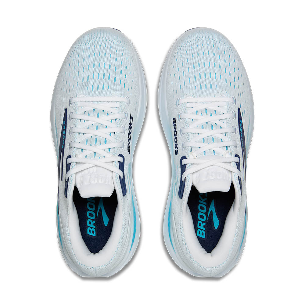 Brooks Ghost Max 3 Men's - Bright White/Beacon Blue/Teal