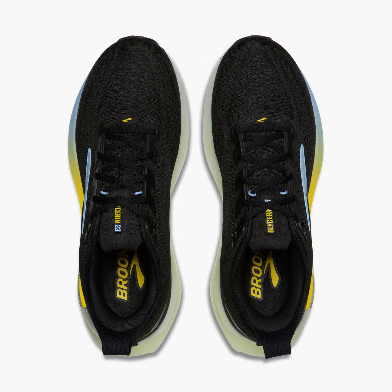 Brooks Glycerin 23 Men's - Black/Cyber Yellow/Nightlife