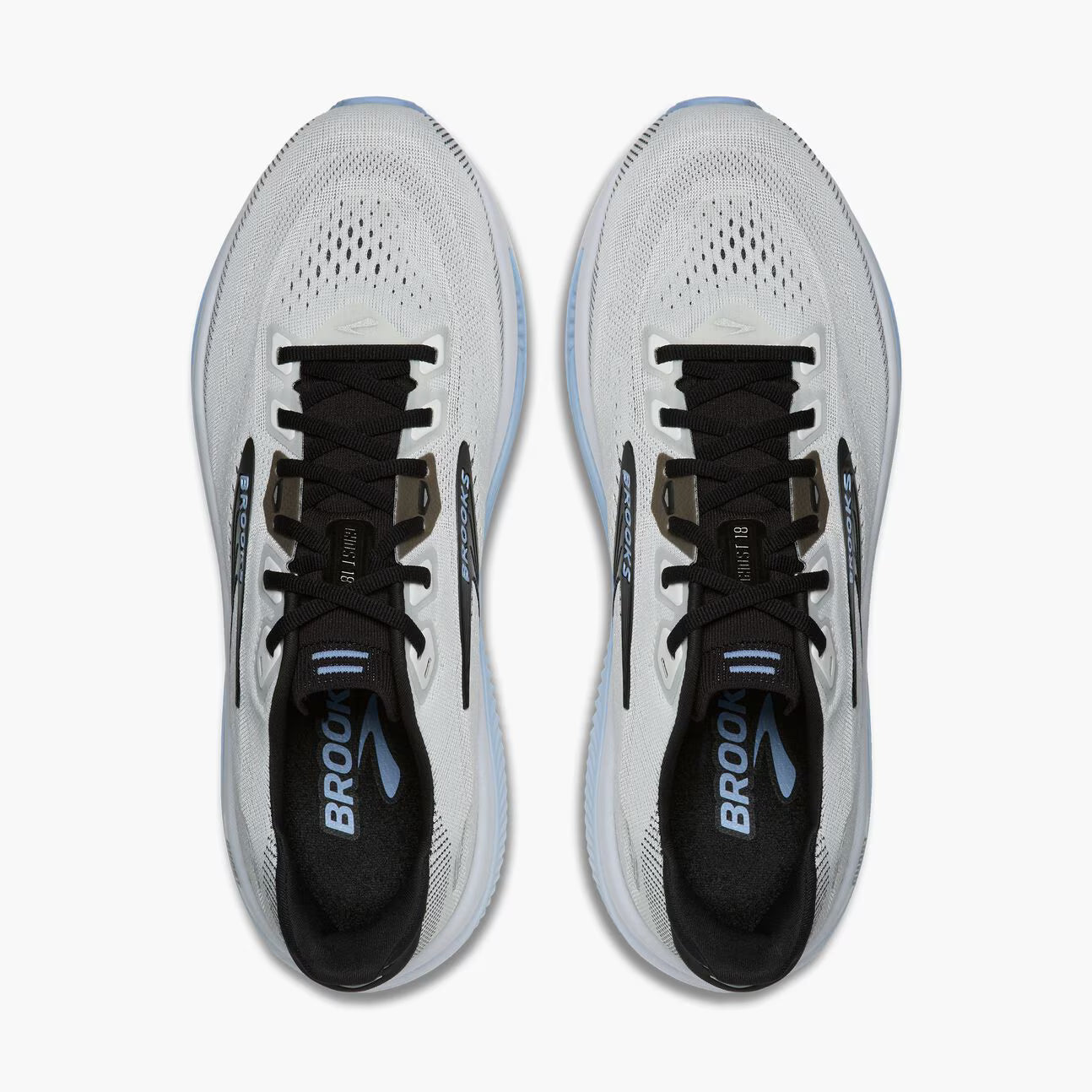 Brooks Ghost 18 Men's - White/Black/Open Air
