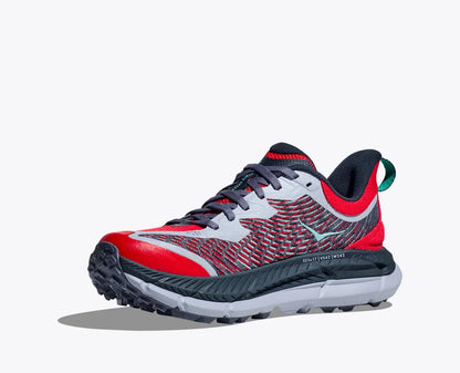 Hoka Mafate Speed 4 Men's - Cerise / Stormy skies