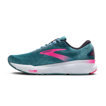 Brooks Ghost 16 Women's - Blue/Pink/Moroccan Blue