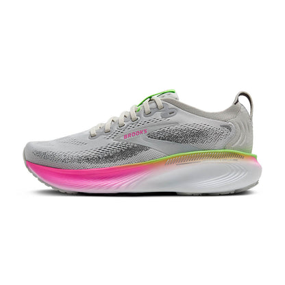 Brooks Adrenaline GTS 25 Women's - Oyster/Pink/Green
