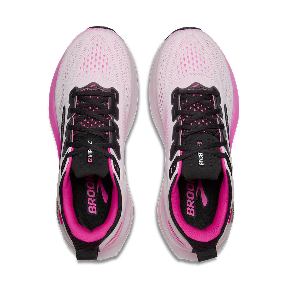 Brooks Glycerin 23 Women's - White/Phantom/Cyber Pink