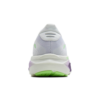 Brooks Ghost 18 Women's - White/Purple Hebe/Green
