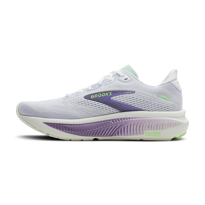 Brooks Ghost 18 Women's - White/Purple Hebe/Green