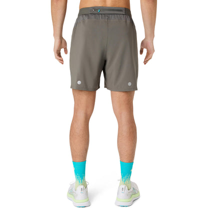 Asics Road 2-in-1 7 inch Shorts Men's - Truffle Grey