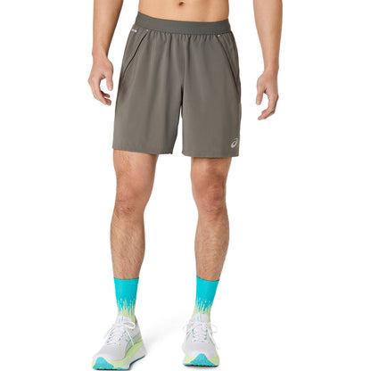 Asics Road 2-in-1 7 inch Shorts Men's - Truffle Grey