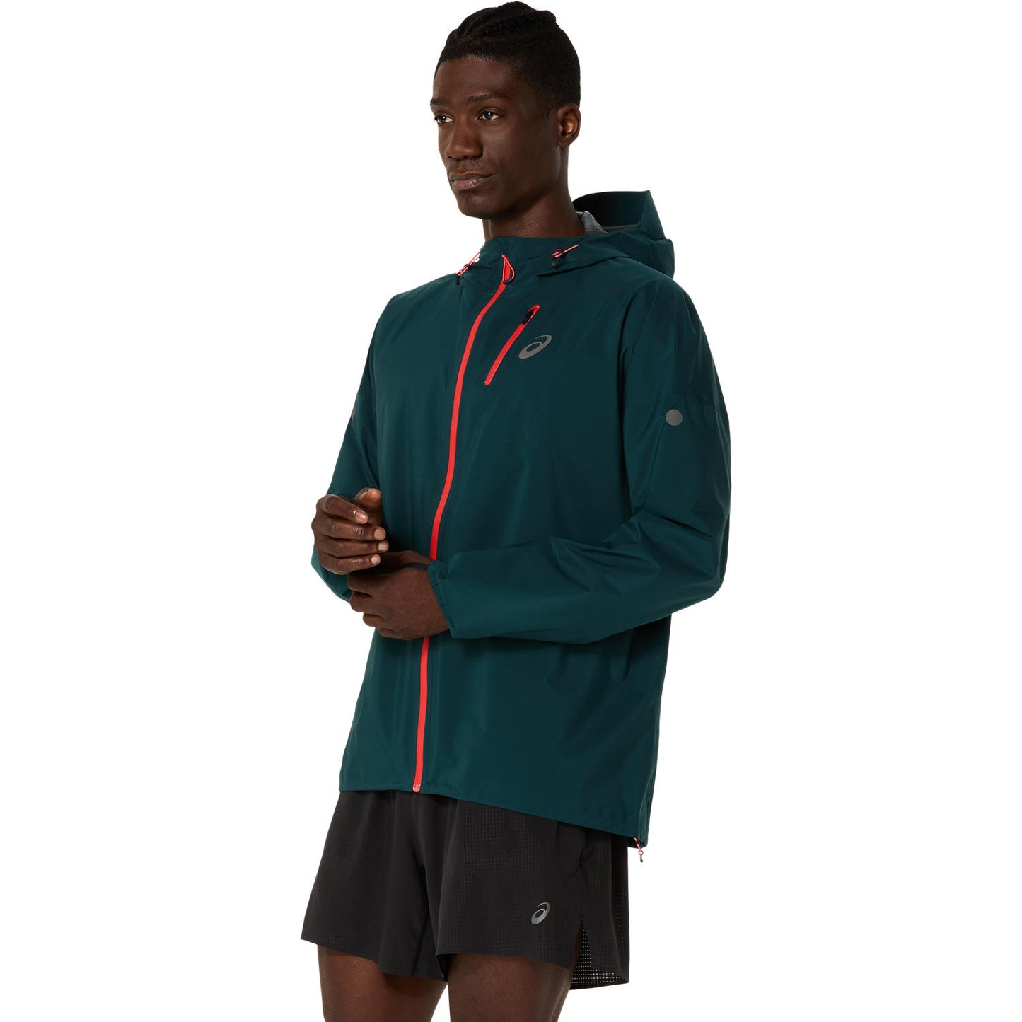 Asics Fujitrail Elite Waterproof Jacket Men's - Saxon Green