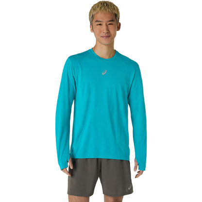 Asics Road Seamless LS Top Men's - Energy Aqua