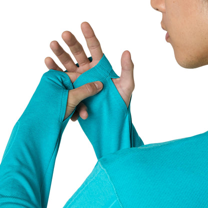Asics Road Seamless LS Top Men's - Energy Aqua