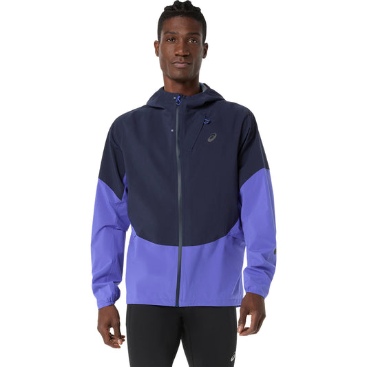 Asics Metarun Legend Jacket Men's (Midnight/Cobalt Burst/Illuminate Green)