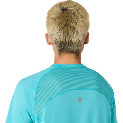 Asics Road Fade SS Top Men's - Energy Aqua