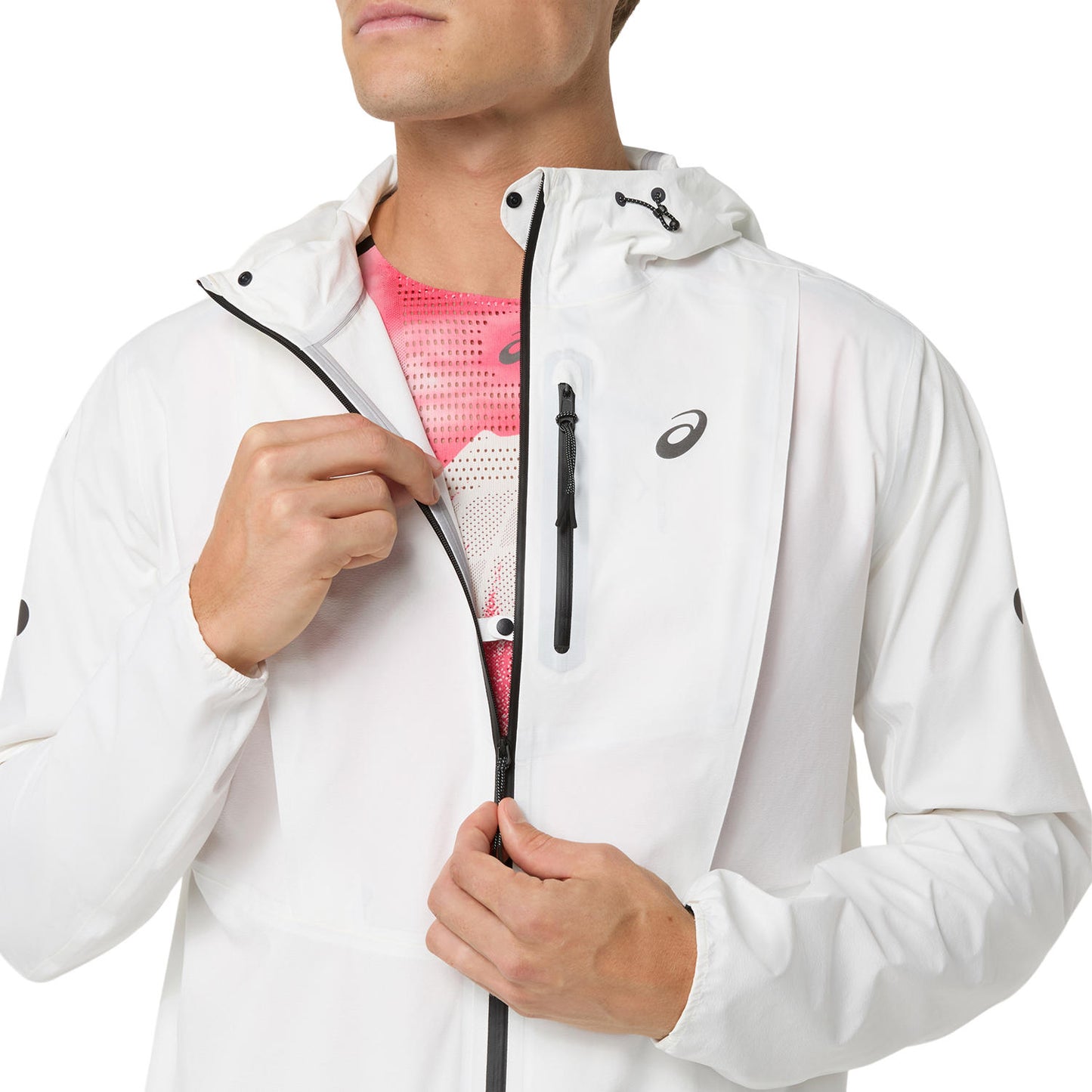 Asics Fujitrail Elite Waterproof Jacket Men's - Cream