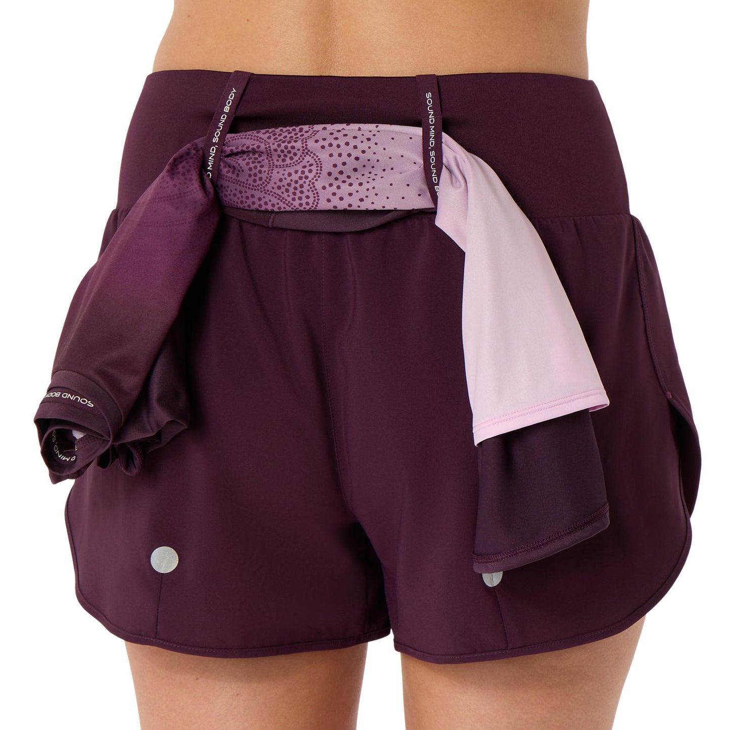 Asics Road 3.5IN Short Women's - Dark Aubergine