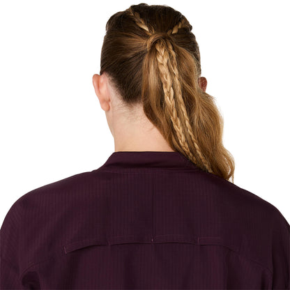 Asics Nagino Run Adjustable Jacket women's - Dark Aubergine