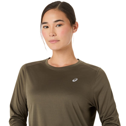 Asics Core LS Top Women's - Dark Olive