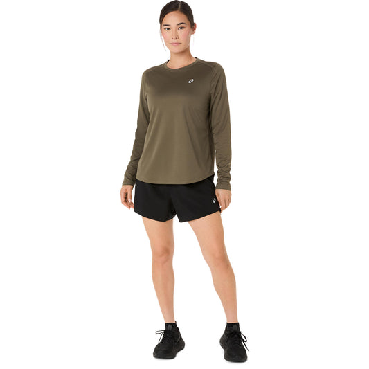 Asics Core LS Top Women's - Dark Olive