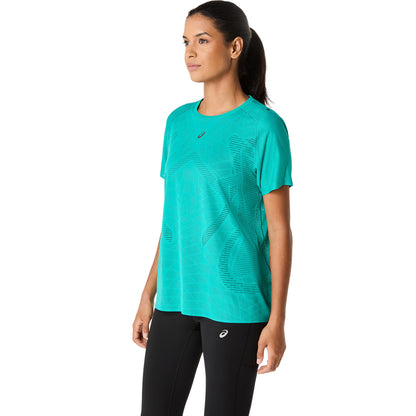 Asics Metarun Short Sleeve Top Women's - Wave Teal