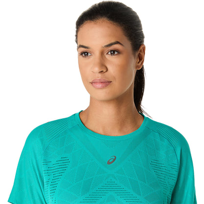Asics Metarun Short Sleeve Top Women's - Wave Teal