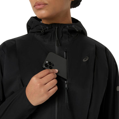 Asics Fujitrail Elite Waterproof Jacket Women's - Performance Black
