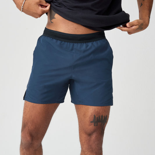 Brooks Dash 2-in-1 Shorts Men's - Midnight Run/Black