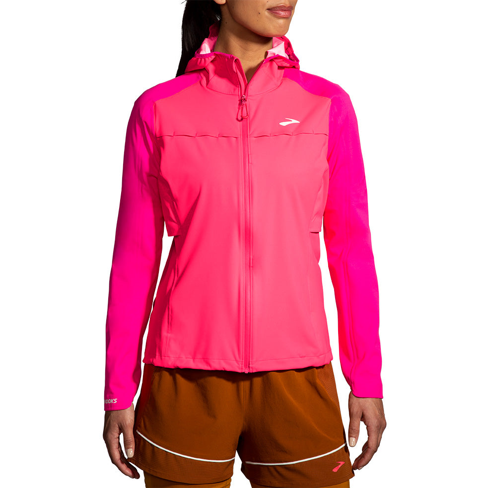 Brooks High Point Waterproof Jacket Women's - Hyper Pink/Fuchsia