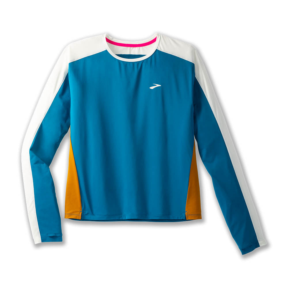 Brooks Sprint Free Long Sleeve 2.0 Women's - Pacific/Lightest Sky/Ochre