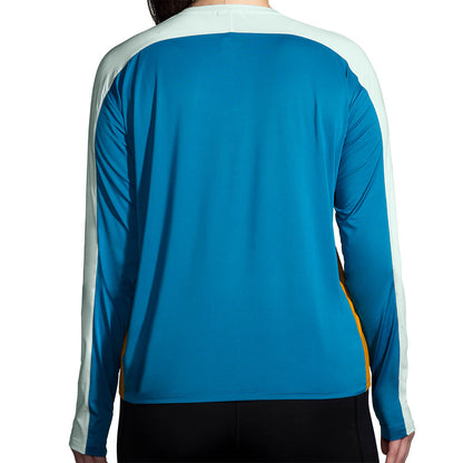 Brooks Sprint Free Long Sleeve 2.0 Women's - Pacific/Lightest Sky/Ochre