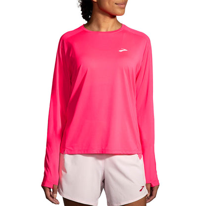 Brooks Sprint Free Long Sleeve 2.0 Women's - Hyper Pink