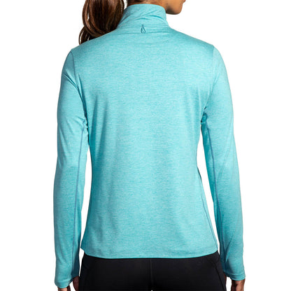 Brooks Dash 1/2 Zip 2.0 Women's - Hrt Aqua