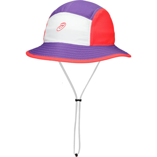 ASICS Bucket Hat - Flash Red/Edo Purple/White