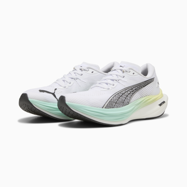Puma Deviate Nitro 3 Women's - PUMA White-Mint Melt
