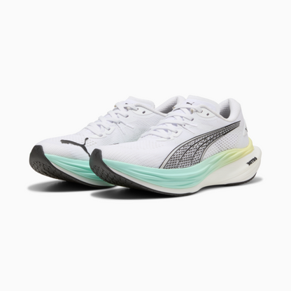 Puma Deviate Nitro 3 Women's - PUMA White-Mint Melt