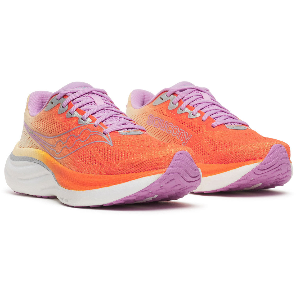 Saucony Ride 19 Women's - Fire/Orchid