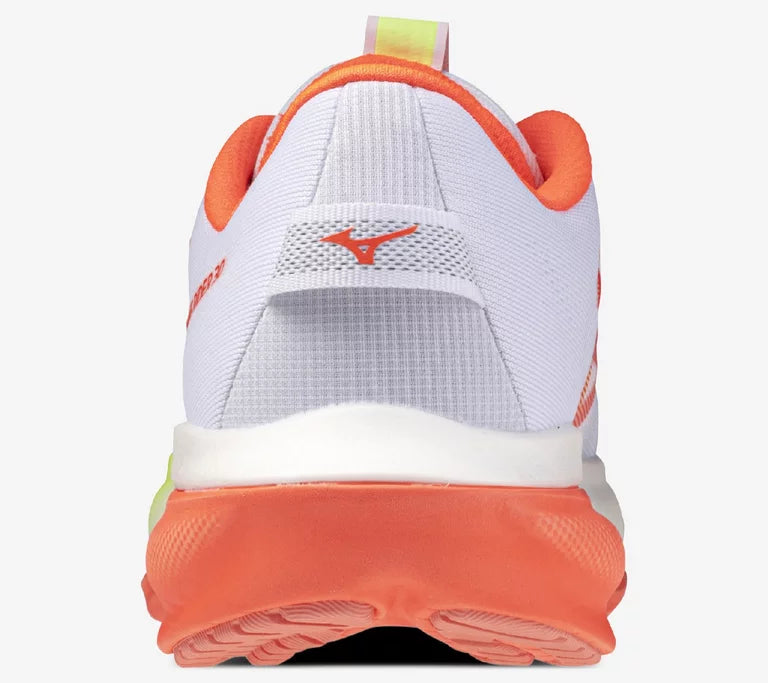 Mizuno Wave Rider 30 Women's - White/Flamingo Coral