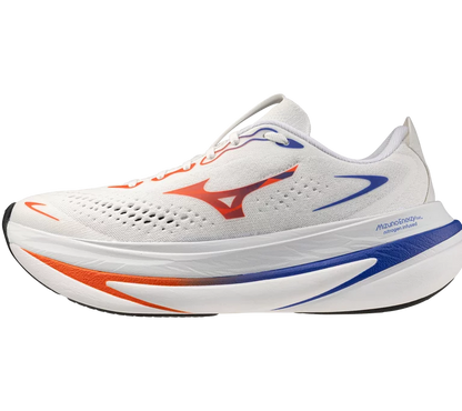 Mizuno Wave Sky Prime Men's - White/Orange