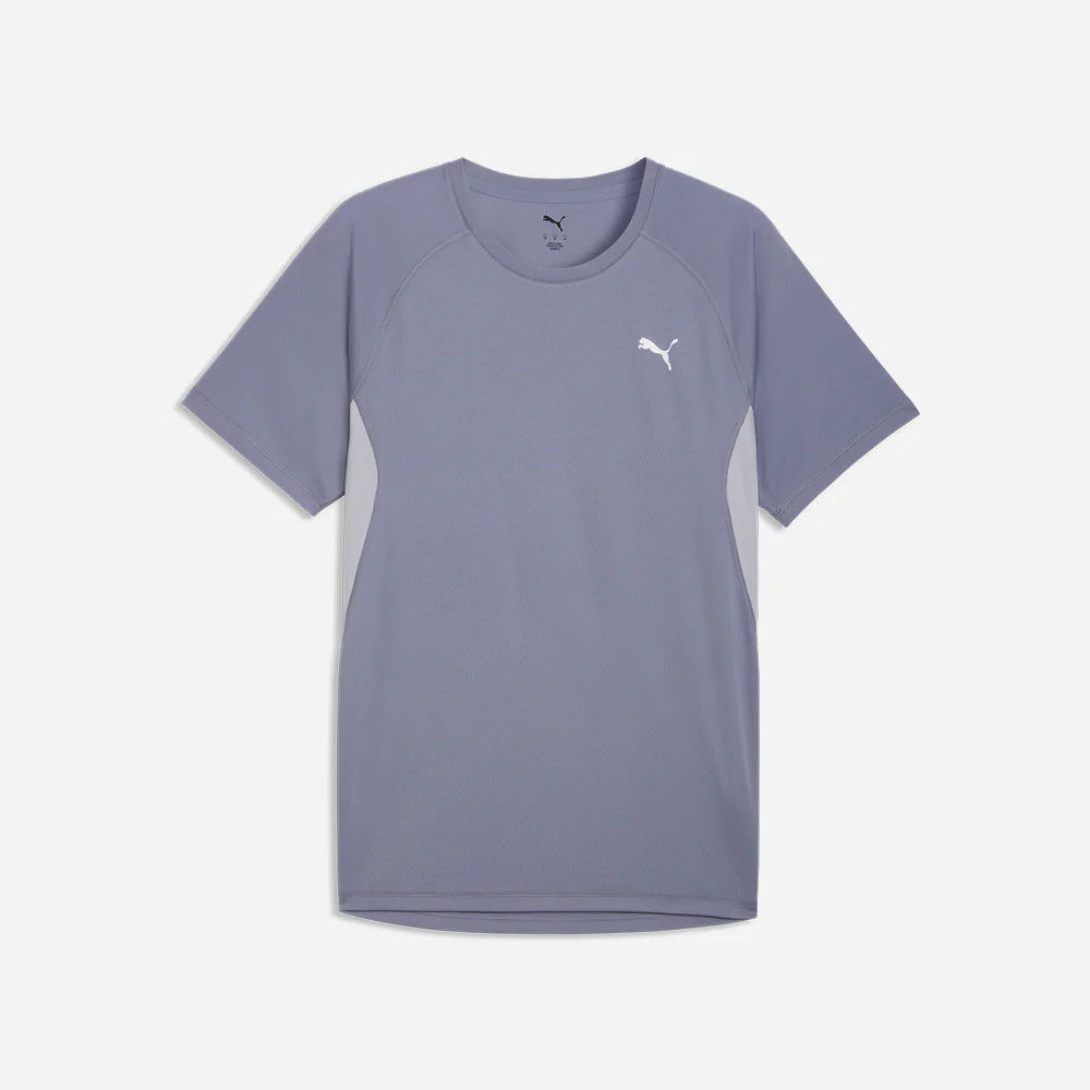 Puma Run Velocity T-Shirt Men's - Purple Grey Sky