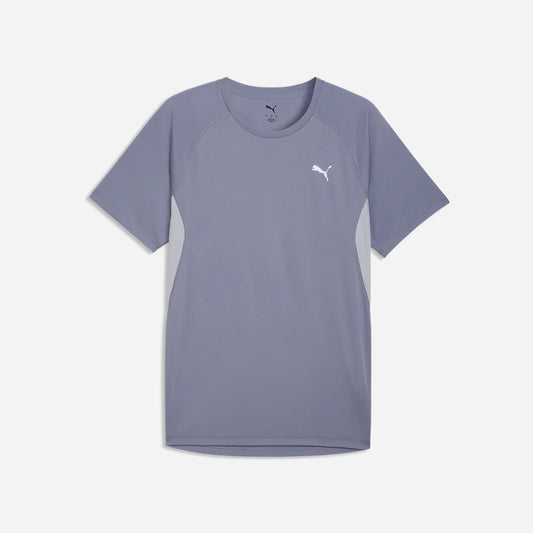 Puma Run Velocity T-Shirt Men's - Purple Grey Sky