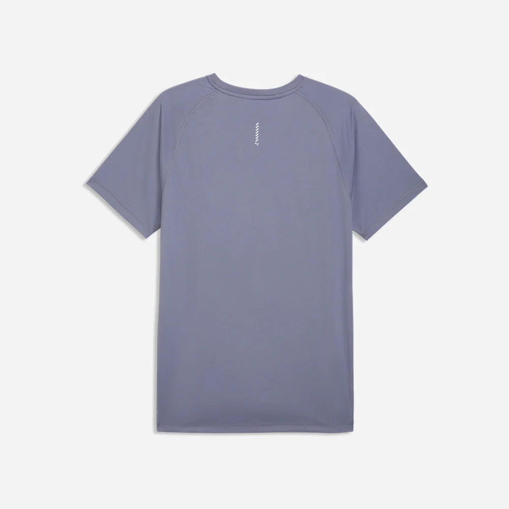 Puma Run Velocity T-Shirt Men's - Purple Grey Sky