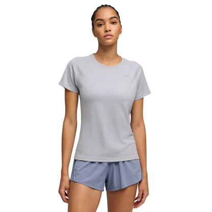 Puma Run Velocity T-Shirt Women's - Vibrant Silver