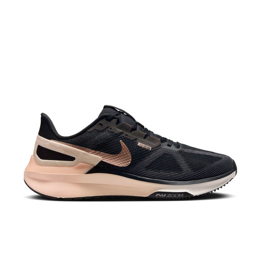 Nike Structure 25 Women's - Black/Metallic Red Bronze-Crimson Red